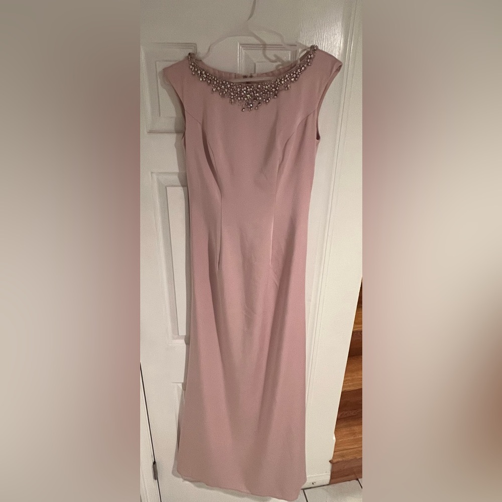 Cameron Blake blushing dress
